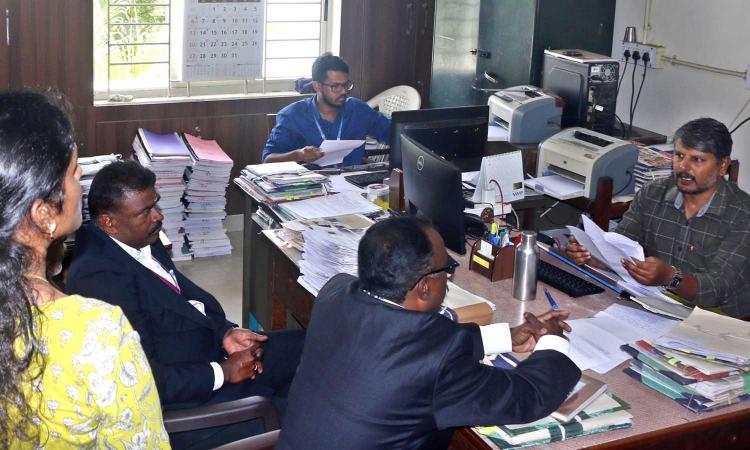 Distraint proceedings to attach movable property at Kovai Collectorate initiated