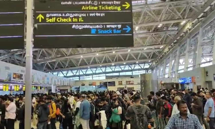 Chennai Airport sees 8.23% rise in passenger traffic in first half of 2025 Chennai Airport sees 8.23% rise in passenger traffic in first half of 2025