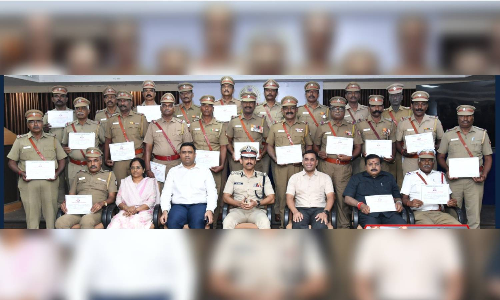 Chennai Commissioner lauds cops retiring after untainted service
