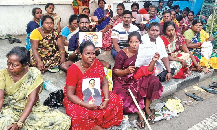 Cleanliness workers protest privatisation, lament job losses