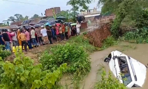 Nine of family among 11 killed as SUV falls into canal in UPs Gonda