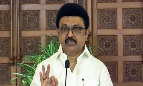 Direct insult to language in which National Anthem was written: MK Stalin