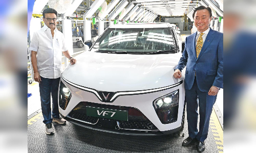 VinFast testimony to TN’s lead position in EV manufacturing with States 40% share in sector: CM Stalin VinFast testimony to TN’s lead position in EV manufacturing with States 40% share in sector: CM Stalin