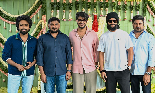 Nani gives first clap for Dulquers 41st film