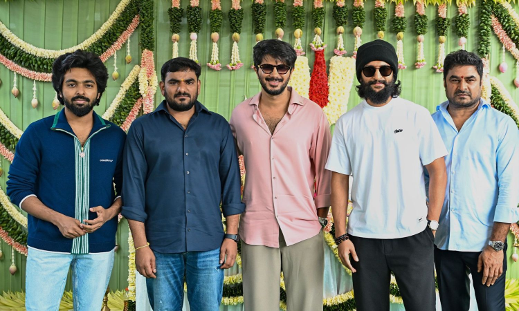 Nani gives first clap for Dulquers 41st film