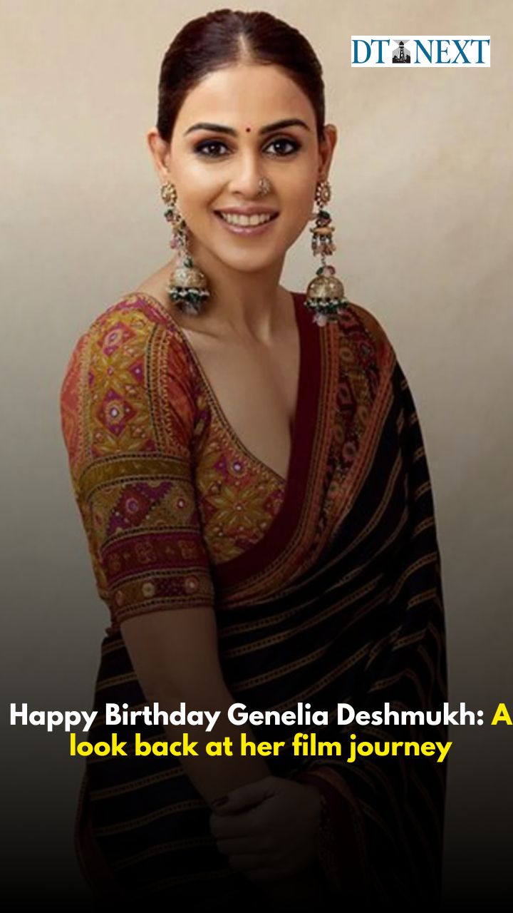 Happy Birthday Genelia Deshmukh: A look back at her film journey Happy Birthday Genelia Deshmukh: A look back at her film journey
