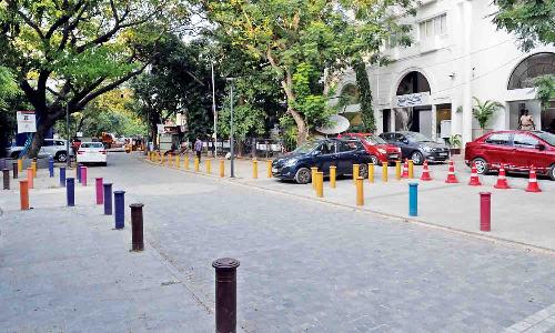 Pedestrian plaza along KNK Road will be open to public in Sept