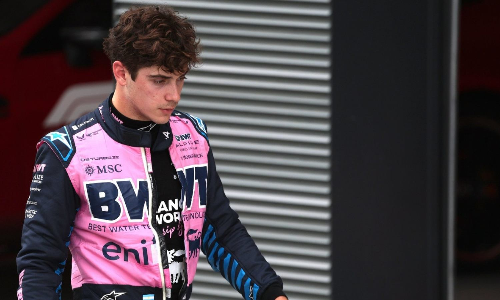 Alpine F1 driver Colapinto crashes during tyre test