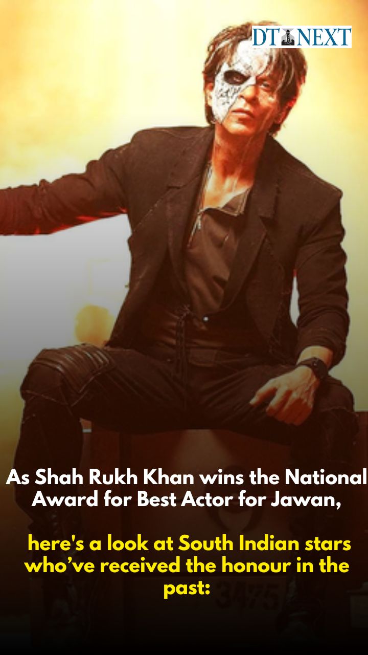 SRK bags 71st National Award for Best Actor: A Look at South Indian stars who’ve won it before SRK bags 71st National Award for Best Actor: A Look at South Indian stars who’ve won it before
