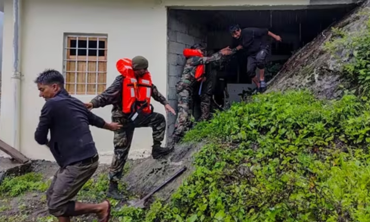 Uttarakhand: Severe flood in Tharali, Chamoli; 2 missing
