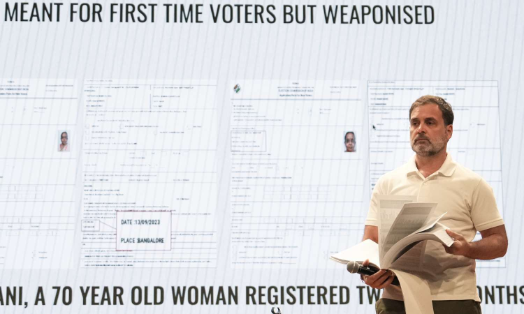 Rahuls claims on vote manipulation in Haryana unfounded: EC officials