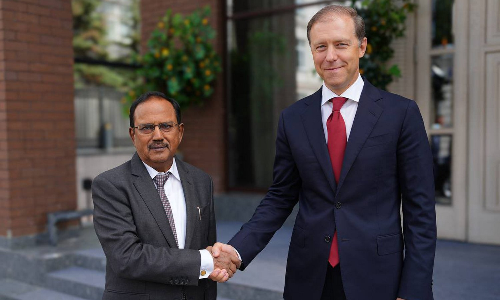 NSA Doval meets Russias First Dy PM, discusses military-technical ties
