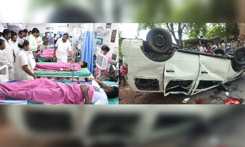 Three killed in accident while accompanying friend to Tiruchy airport