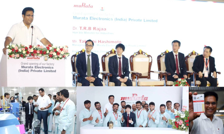 Japanese iPhone component brand Muratas Chennai plant goes live