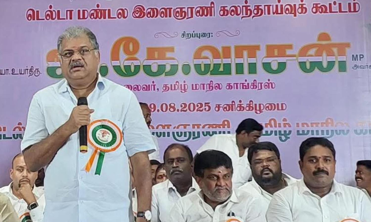Continuous failures pushed Congress towards fake voters jibe: TMC president GK Vasan