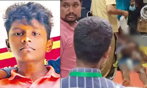 Theni: Class 9 boy killed after stray javelin hits him on school ground Theni: Class 9 boy killed after stray javelin hits him on school ground