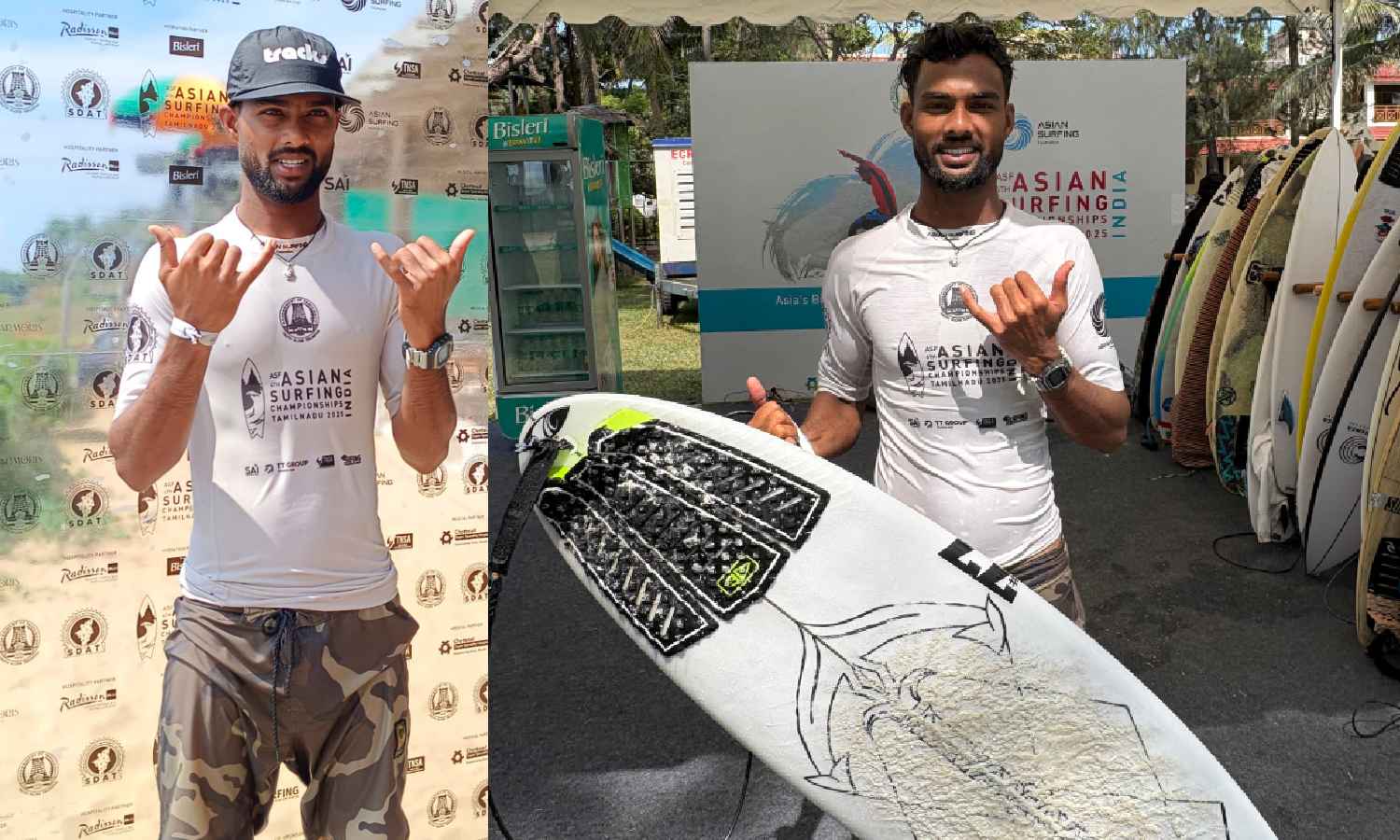 Asian Surfing Championships: Ramesh surfs to historic bronze for India as Korea takes gold