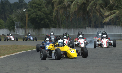 Anish and Bhuvan dominate Round 1 of JK Tyre Novice Cup