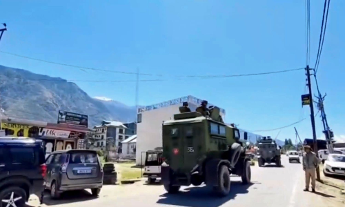 Security operation to neutralise terrorists enters second day in J-Ks Kishtwar