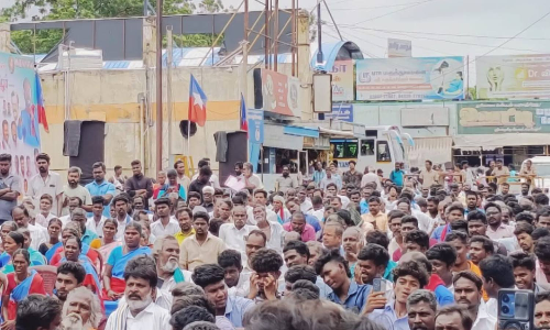 VCK holds state-wide protest demanding anti-honour killing act