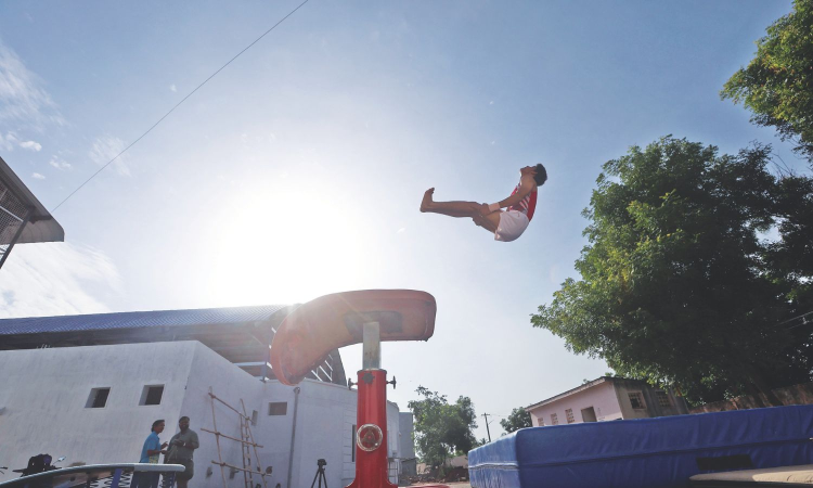 Raising the bar: Tamil Nadus Dombaras vault from street performers to gymnasts Raising the bar: Tamil Nadus Dombaras vault from street performers to gymnasts