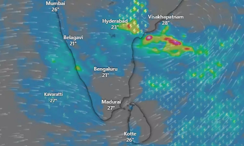 Low-pressure area forms over Bay of Bengal, normal weather to prevail in TN: IMD Low-pressure area forms over Bay of Bengal, normal weather to prevail in TN: IMD