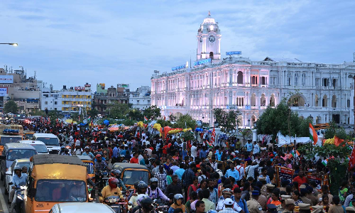 Talks fail, cleanliness workers’ protest continues in Chennai