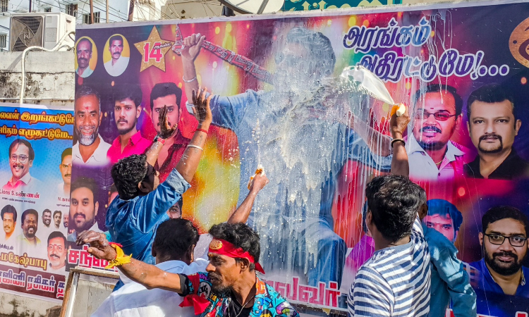 Rajinikanths Coolie hits screens amid frenzied fan celebrations
