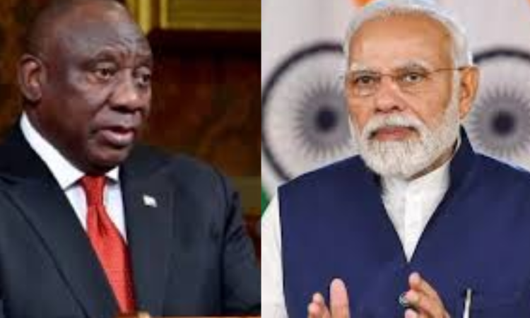 Ramaphosa welcomes Modi, other leaders to Global Outlook Council on Water Investments