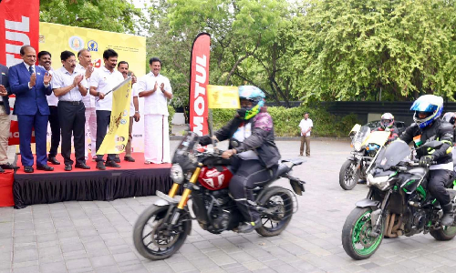 Bike rally begins in Chennai to promote CM’s Trophy 2025