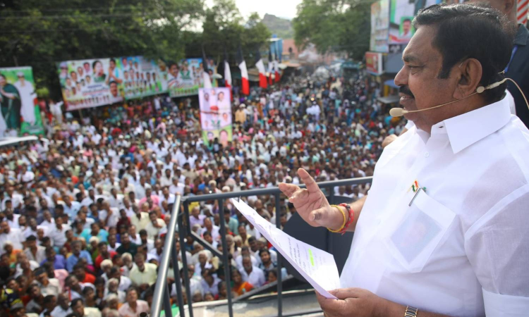 Arni will be the launchpad for AIADMK’s comeback, says EPS, vows support to weavers and farmers