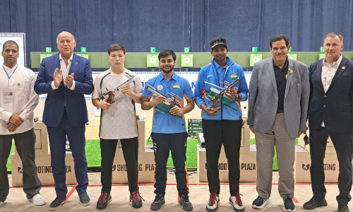 Asian Shooting Championship: Kapil wins gold in 10m air pistol