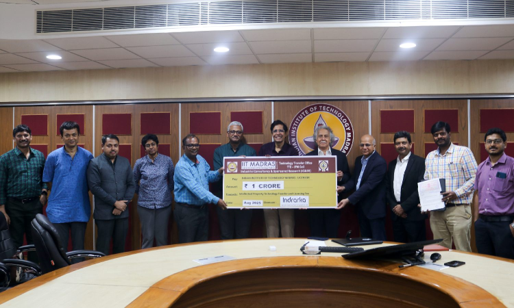 IIT-M licenses India’s first silicon photonics-based Quantum Random Number Generator IIT-M licenses India’s first silicon photonics-based Quantum Random Number Generator