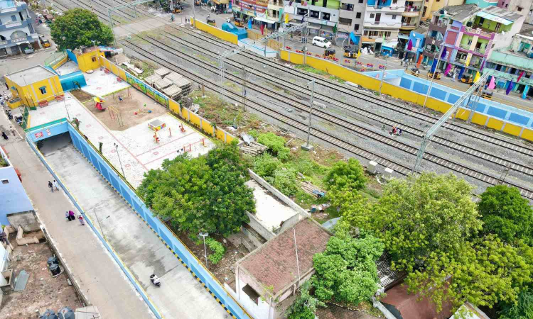 Chennai: After years of demand, Bhojaraja Nagar subway finally functional