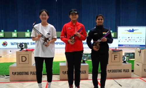 Manu Bhaker bags bronze in 10m air pistol at Asian Shooting Championship