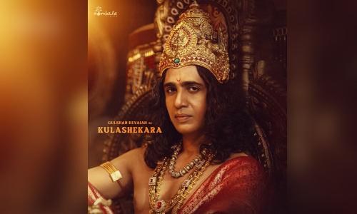 Gulshan Devaiahs first look as Kulashekara from Rishab Shettys Kantara: Chapter 1 out