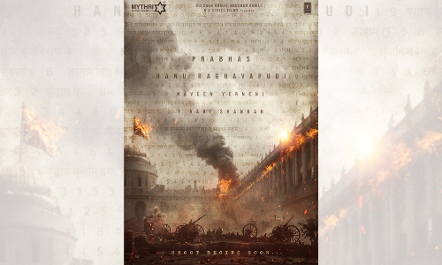 Sharing leaked pic from set will be treated as a cyber crime, warn makers of Prabhass upcoming film