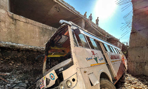 Bus carrying pilgrims falls into gorge in J-K, one dead