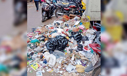 Frequent garbage fires trigger alarm among Tirupur residents