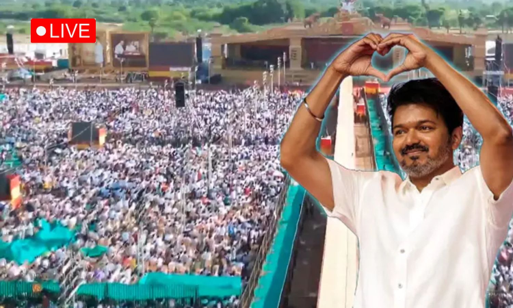 TVK Madurai conference HIGHLIGHTS | Vijay slams BJP, PM Modi, DMK and Stalin uncle in speech; promises people-centric politics