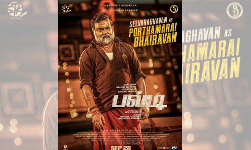 Selvaraghavans look as Porthamarai Bhairavan in Shane Nigams Balti released