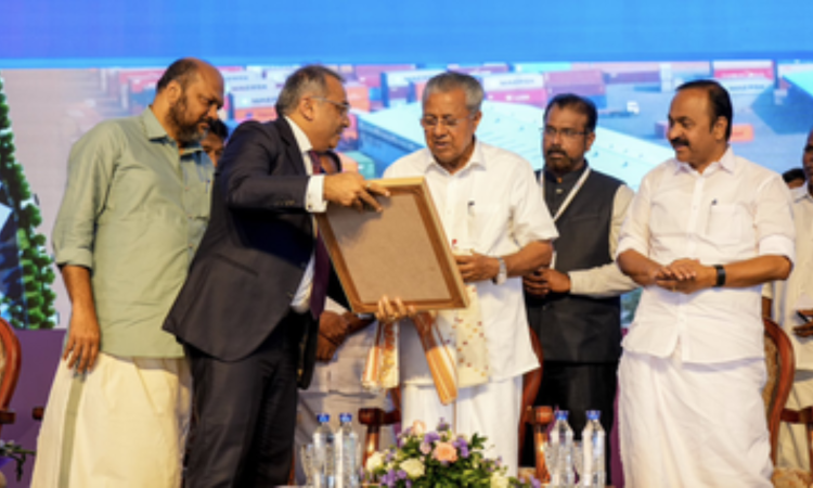 CM Vijayan inaugurates Rs 600 crore Adani Logistics Park