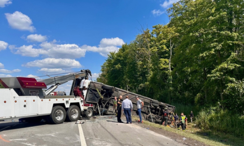 Indian among 5 killed after tour bus returning from Niagara Falls crashes in New York: Police Indian among 5 killed after tour bus returning from Niagara Falls crashes in New York: Police