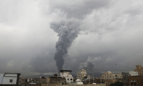 Israeli airstrikes targeting Iran-backed Houthis rock Yemens capital