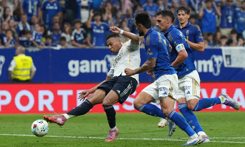 LaLiga: Mbappes brace helps Madrid beat Oviedo 3-0