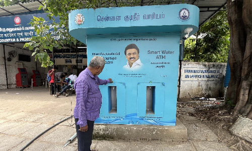 Chennai Citizen Connect: Commuters, public let down as Egmore station water ATM remains empty for a week