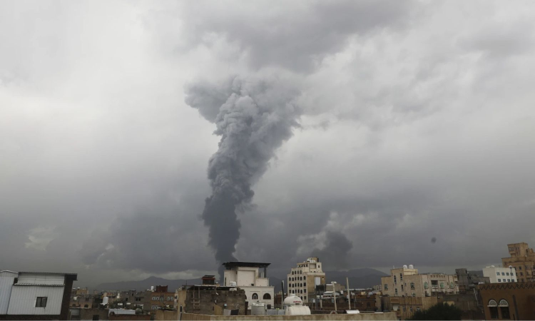 Israeli airstrikes targeting Iran-backed Houthis rock Yemens capital