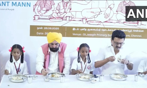 Stalin, Punjab CM launch expansion of CM’s Breakfast scheme in Chennai