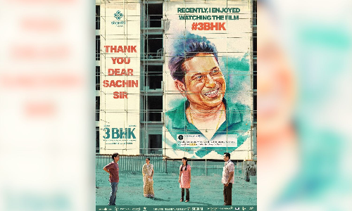 Sachin Tendulkar praises Tamil film 3BHK; movie crew on cloud nine