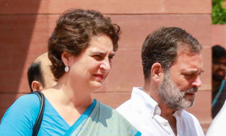 Priyanka Gandhi to join Rahul Gandhis Voter Adhikar Yatra in Bihar today Priyanka Gandhi to join Rahul Gandhis Voter Adhikar Yatra in Bihar today